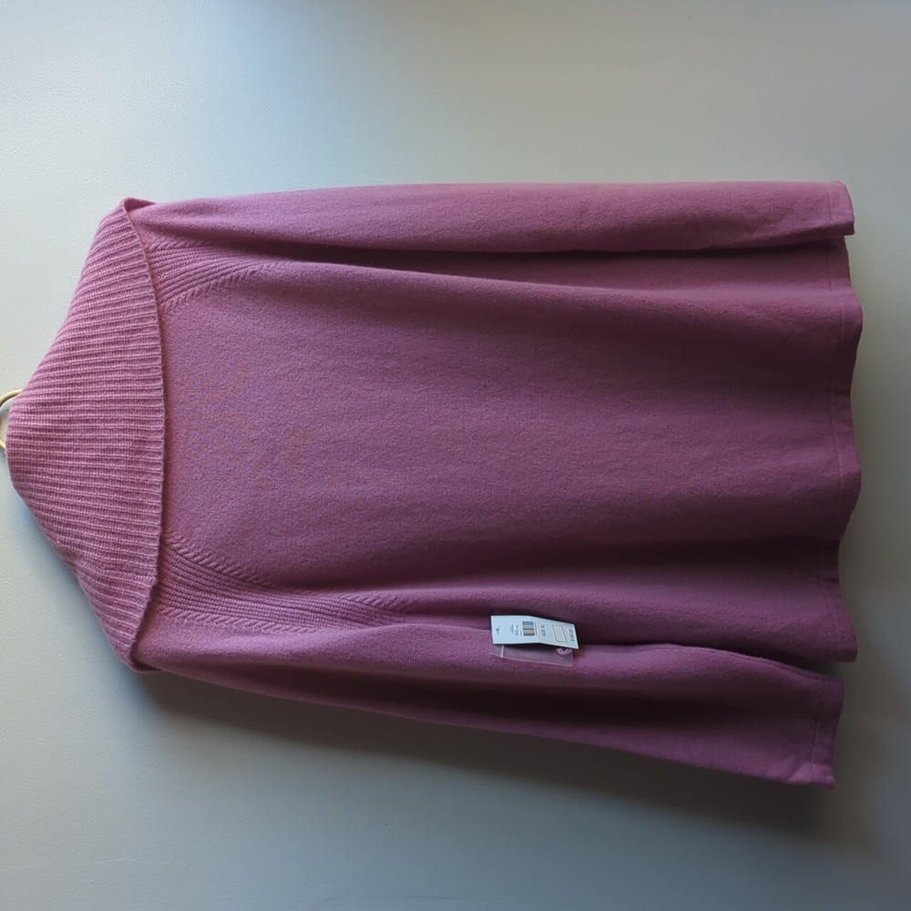 NWT...Cashmere Cowl Neck Sweater Size XL - Picture 6 of 8